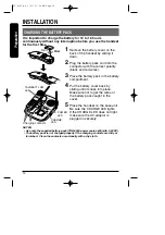 Preview for 12 page of Toshiba FT-8901 Owner'S Manual