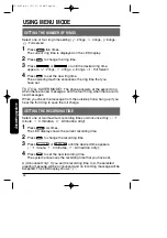 Preview for 24 page of Toshiba FT-8901 Owner'S Manual