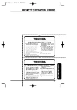 Preview for 36 page of Toshiba FT-8901 Owner'S Manual