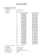 Предварительный просмотр 46 страницы Toshiba FT-8901 Service Manual