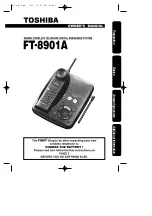 Toshiba FT-8901A Owner'S Manual preview