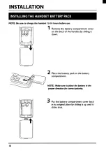 Предварительный просмотр 12 страницы Toshiba FT-8958 Owner'S Manual