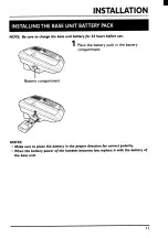 Предварительный просмотр 13 страницы Toshiba FT-8958 Owner'S Manual