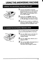 Предварительный просмотр 49 страницы Toshiba FT-8958 Owner'S Manual