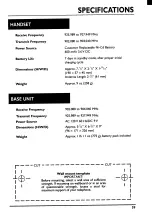 Предварительный просмотр 61 страницы Toshiba FT-8958 Owner'S Manual