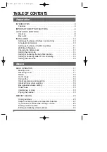 Preview for 4 page of Toshiba FT-8981 Owner'S Manual