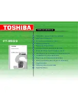 Toshiba FT-8989 Service Manual предпросмотр