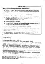 Предварительный просмотр 5 страницы Toshiba FT-9003 Owner'S Manual