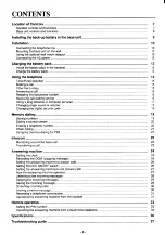 Предварительный просмотр 6 страницы Toshiba FT-9003 Owner'S Manual