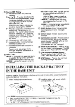 Предварительный просмотр 9 страницы Toshiba FT-9003 Owner'S Manual