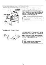 Предварительный просмотр 12 страницы Toshiba FT-9003 Owner'S Manual