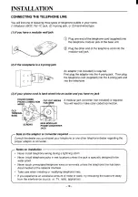 Preview for 10 page of Toshiba FT-9005 Owner'S Manual