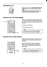 Preview for 16 page of Toshiba FT-9005 Owner'S Manual