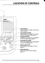 Предварительный просмотр 17 страницы Toshiba FT-9006 Owner'S Manual