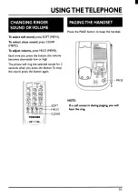 Предварительный просмотр 33 страницы Toshiba FT-9006 Owner'S Manual