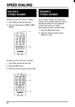 Предварительный просмотр 36 страницы Toshiba FT-9006 Owner'S Manual