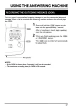 Preview for 29 page of Toshiba FT-9007 Owner'S Manual