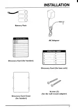 Предварительный просмотр 9 страницы Toshiba FT-9305 User Manual