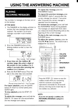 Предварительный просмотр 25 страницы Toshiba FT-9305 User Manual