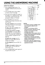 Предварительный просмотр 26 страницы Toshiba FT-9305 User Manual