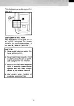 Preview for 15 page of Toshiba FT-H916 Owner'S Manual