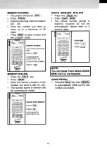 Preview for 17 page of Toshiba FT-H916 Owner'S Manual