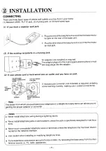 Preview for 9 page of Toshiba FT6002 User Manual