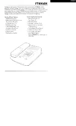 Preview for 2 page of Toshiba FT8906BK Owner'S Manual