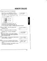 Предварительный просмотр 29 страницы Toshiba FT8980 - FT Cordless Phone Owner'S Manual