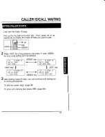 Предварительный просмотр 37 страницы Toshiba FT8980 - FT Cordless Phone Owner'S Manual