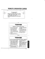 Предварительный просмотр 53 страницы Toshiba FT8980 - FT Cordless Phone Owner'S Manual