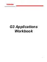 Предварительный просмотр 1 страницы Toshiba G3 Workbook