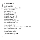 Предварительный просмотр 5 страницы Toshiba G450 User Manual