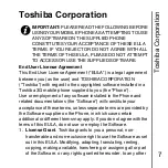 Предварительный просмотр 8 страницы Toshiba G450 User Manual