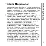 Предварительный просмотр 10 страницы Toshiba G450 User Manual