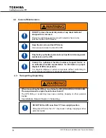 Preview for 16 page of Toshiba G8000 Series Installation And Operation Manual