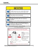 Preview for 17 page of Toshiba G8000 Series Installation And Operation Manual