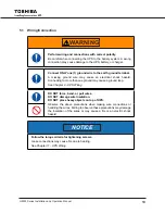 Preview for 23 page of Toshiba G8000 Series Installation And Operation Manual