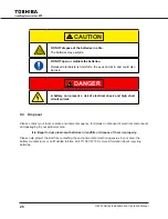 Preview for 36 page of Toshiba G8000 Series Installation And Operation Manual