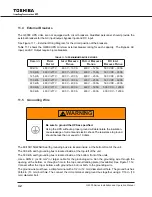 Preview for 52 page of Toshiba G8000 Series Installation And Operation Manual