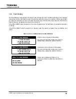 Preview for 69 page of Toshiba G8000 Series Installation And Operation Manual