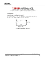 Preview for 103 page of Toshiba G8000 Series Installation And Operation Manual