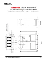 Preview for 105 page of Toshiba G8000 Series Installation And Operation Manual