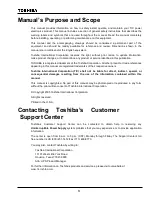 Preview for 4 page of Toshiba G8000 Series Installation Manual