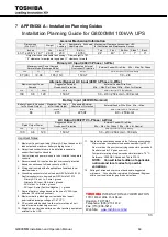 Preview for 79 page of Toshiba G8000MM Series Installation And Operation Manual