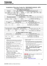 Preview for 97 page of Toshiba G8000MM Series Installation And Operation Manual