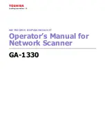 Toshiba GA-1330 Operator'S Manual preview