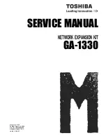 Toshiba GA-1330 Service Manual preview