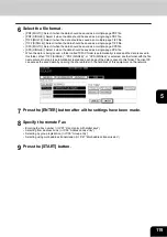 Preview for 121 page of Toshiba GD-1151 Operator'S Manual