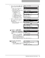 Preview for 161 page of Toshiba GD-1220 Operator'S Manual